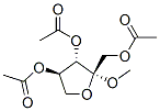 CAS 登录号：54451-98-8， [(3R,4S,5R)-4-乙酰氧基-5-(乙酰氧基甲基)-5-甲氧基-四氢呋喃-3-基]乙酸酯