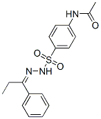 CAS#: 5448-97-5, N-[4-[(1-Phenylpropylideneamino)Sulfamoyl]Phenyl]Acetamide
