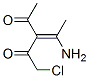 CAS 登录号：54484-57-0， (3Z)-3-(1-氨基亚乙基)-1-氯戊烷-2,4-二酮