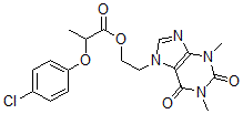 CAS#: 54504-75-5, Demethyletofylline clofibrate