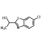 CAS#: 54531-34-9, 1-(6-Chloro-1,3-Benzothiazol-2-Yl)Ethanol