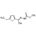 CAS#: 545341-85-3, Methyl (2E)-2-[1-(5-Ethyl-2-Thienyl)Ethylidene]Hydrazinecarboxylate