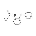 CAS 登录号：545385-15-7， N-(2-苯氧基苯基)环丙烷甲酰胺