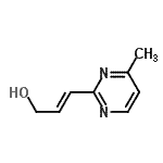 CAS#: 545421-30-5, (2E)-3-(4-Methyl-2-Pyrimidinyl)-2-Propen-1-Ol