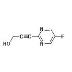 CAS#: 545421-84-9, 3-(5-Fluoro-2-Pyrimidinyl)-2-Propyn-1-Ol