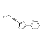CAS#: 545421-88-3, 3-[3-(2-Pyridinyl)-1,2-Oxazol-5-Yl]-2-Propyn-1-Ol