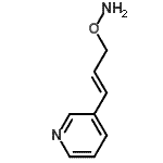 CAS 登录号：545445-34-9， 3-[(1E)-3-(氨基氧基)-1-丙烯-1-基]吡啶