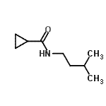 CAS#: 546116-33-0, N-(3-Methylbutyl)Cyclopropanecarboxamide