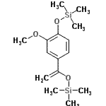 CAS#: 54619-52-2, [(1-{3-Methoxy-4-[(Trimethylsilyl)Oxy]Phenyl}Vinyl)Oxy](Trimethyl)Silane