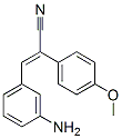 CAS#: 5462-59-9, 3-(3-Aminophenyl)-2-(4-Methoxyphenyl)Acrylonitrile