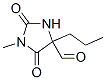 CAS#: 5471-57-8, 1-Methyl-2,5-Dioxo-4-Propyl-Imidazolidine-4-Carbaldehyde