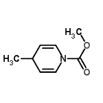 CAS 登录号：54732-49-9， 甲基4-甲基-1(4H)-吡啶羧酸酯