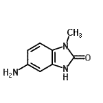 CAS 登录号：54732-89-7， 5-氨基-1-甲基-1,3-二氢-2H-苯并咪唑-2-酮