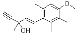 CAS#: 54756-70-6, (E)-1-(4-Methoxy-2,3,6-Trimethyl-Phenyl)-3-Methyl-Pent-1-En-4-Yn-3-Ol