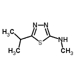 CAS#: 54759-66-9, 5-Isopropyl-N-Methyl-1,3,4-Thiadiazol-2-Amine