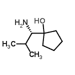 CAS#: 547739-87-7, 1-[(1S)-1-Amino-2-Methylpropyl]Cyclopentanol