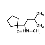CAS#: 547740-12-5, 1-[(1S)-3-Methyl-1-(Methylamino)Butyl]Cyclopentanol