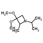 CAS#: 547753-51-5, 1-Isopropyl-3,3-Dimethoxy-2-Methylazetidine