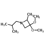 CAS 登录号：547753-59-3， 1-异丁基-3,3-二甲氧基-2-甲基吖丁啶