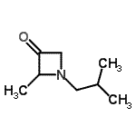CAS#: 547753-62-8, 1-Isobutyl-2-Methyl-3-Azetidinone