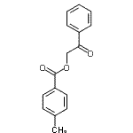 CAS 登录号：54797-44-3， 2-氧代-2-苯基乙基4-甲基苯甲酸酯