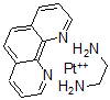CAS 登录号：54831-91-3， 1,10-菲咯啉-乙二胺-铂(II)