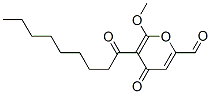 CAS 登录号：54835-75-5， 4-甲氧基-2-氧代-6-(1-氧代壬基)-2H-吡喃-3-甲醛
