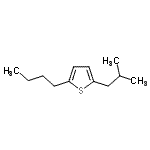CAS#: 54845-35-1, 2-Butyl-5-Isobutylthiophene
