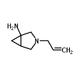CAS#: 548465-04-9, 3-Allyl-3-Azabicyclo[3.1.0]Hexan-1-Amine