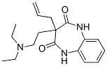 CAS#: 54871-42-0, 3-Allyl-3-[2-(Diethylamino)Ethyl]-1H-1,5-Benzodiazepine-2,4(3H,5H)-Dione