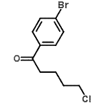 CAS 登录号：54874-12-3， 1-(4-溴苯基)-5-氯-1-戊酮