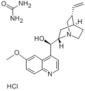 CAS 登录号：549-52-0， 6-甲氧基辛可宁脲盐酸盐