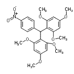 CAS#: 54921-80-1, 1,1'-[(4-Nitrophenyl)Methylene]Bis(2,4,6-Trimethoxybenzene)