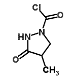 CAS#: 54944-90-0, 4-Methyl-3-Oxo-1-Pyrazolidinecarbonyl Chloride