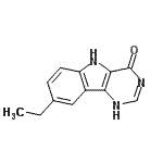 CAS#: 549488-48-4, 8-Ethyl-1,5-Dihydro-4H-Pyrimido[5,4-b]Indol-4-One