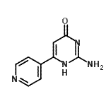 CAS#: 54950-12-8, 2-Amino-6-(4-Pyridinyl)-4-Pyrimidinol