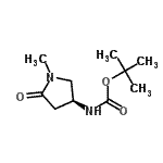 CAS#: 549531-76-2, 2-Methyl-2-Propanyl [(3S)-1-Methyl-5-Oxo-3-Pyrrolidinyl]Carbamate