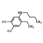 CAS#: 549548-12-1, 4-(Butylamino)-5-Ethyl-1,2-Benzenediol