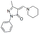 CAS#: 5496-04-8, 3-Methyl-1-Phenyl-4-(Piperidinomethylene)-2-Pyrazolin-5-One