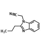 CAS#: 54980-89-1, (2-Propyl-1H-Benzimidazol-1-Yl)Acetonitrile