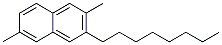 CAS 登录号：55000-54-9， 2,6-二甲基-3-辛基萘