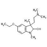 CAS#: 55028-69-8, 3-[2-(Dimethylamino)Ethyl]-5-Ethoxy-1,3-Dimethyl-2-Indolinol