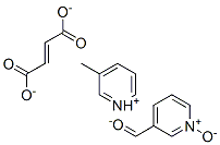 CAS 登录号：55038-36-3， 二(3-甲基吡啶鎓)富马酸盐 1,1'-二氧化物