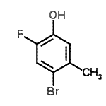 CAS#: 550400-07-2, 4-Bromo-2-Fluoro-5-Methylphenol