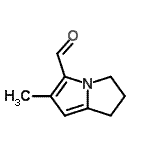 CAS#: 55041-87-7, 6-Methyl-2,3-Dihydro-1H-Pyrrolizine-5-Carbaldehyde