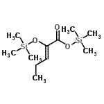CAS#: 55045-17-5, Trimethylsilyl (2Z)-2-[(Trimethylsilyl)Oxy]-2-Pentenoate