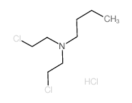 CAS 登录号：55112-89-5， N,N-二(2-氯乙基)丁胺盐酸盐