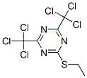 CAS#: 5516-46-1, 2-(Ethylthio)-4,6-Bis(Trichloromethyl)-1,3,5-Triazine