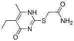 CAS#: 552308-93-7, 2-[(5-Ethyl-1,4-Dihydro-6-Methyl-4-Oxo-Pyrimidin-2-Yl)Thio]-Acetamide