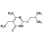 CAS#: 552309-81-6, 5-Ethyl-2-(Isobutylsulfanyl)-6-Methyl-4(1H)-Pyrimidinone